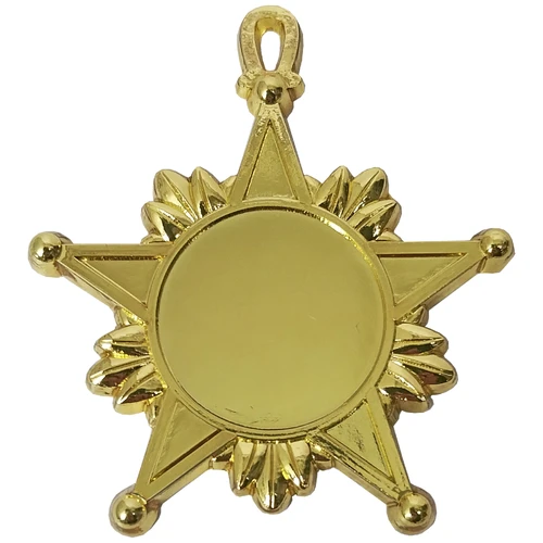 Medalla Condecoración de Fierro Estrella con Hojas CON03