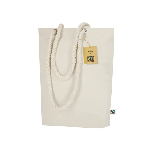 Bolsa Hexa Fairtrade 38 cm x 45 cm x 10.5 cm
