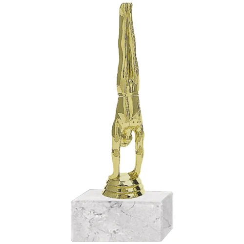 Trofeo Plástico Gimnasia Hombre