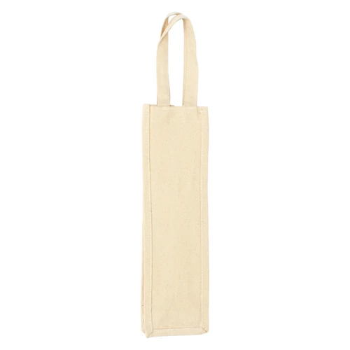 Bolsa Botella Vino 100% Algodón Canvas