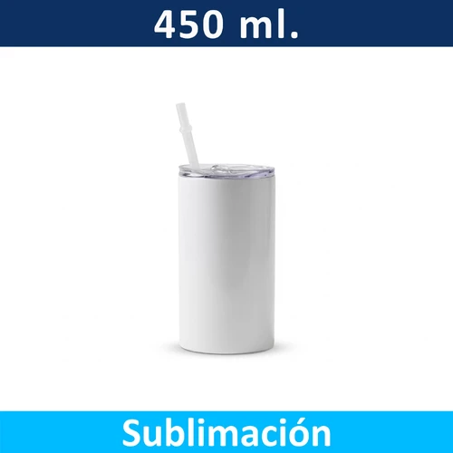 Mug Acero Inoxidable Sublimable Skinny M156